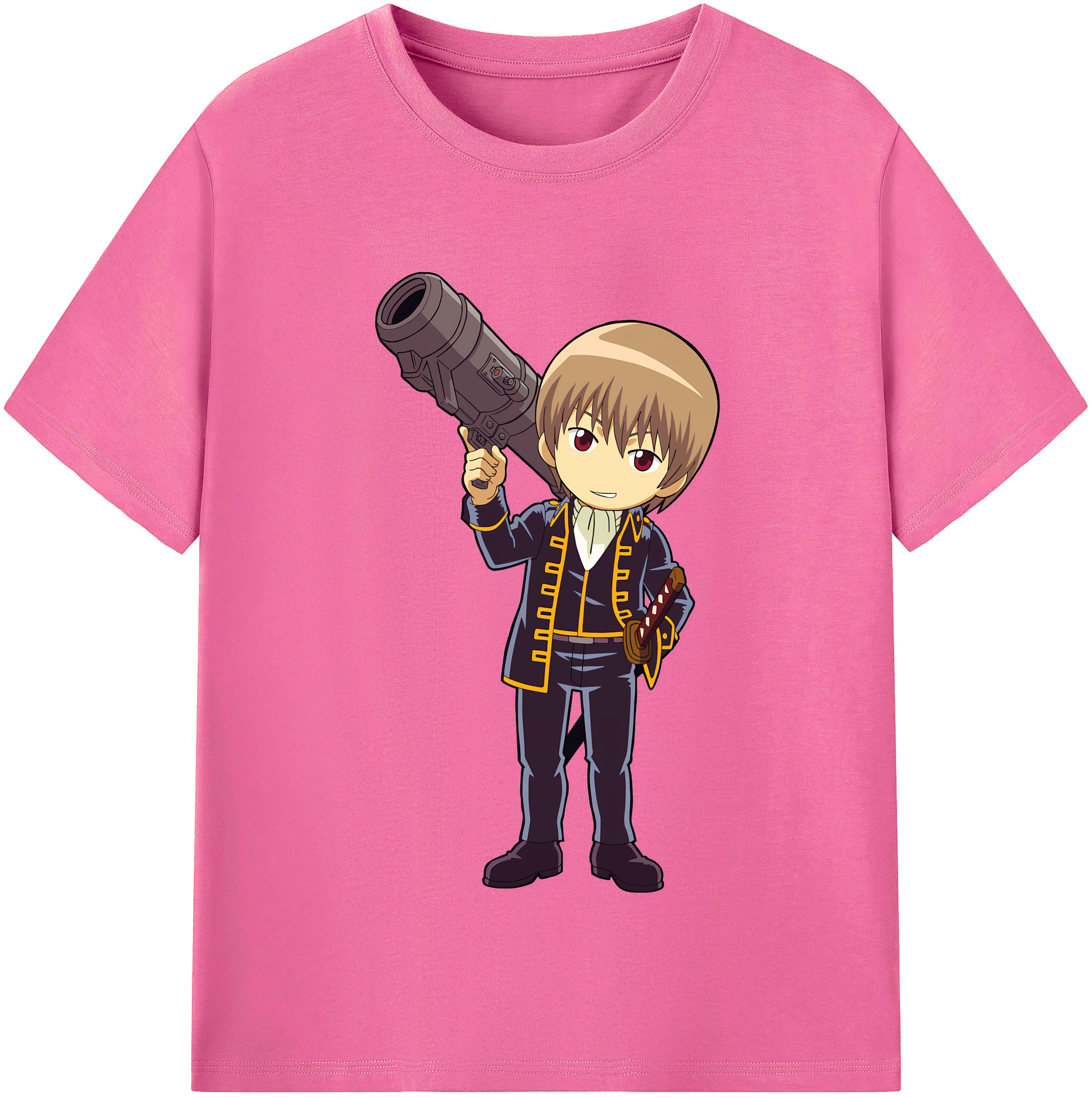（画像用） ぎんたま 坂田銀時（さかたぎんとき） 神楽 志村新八（しむら しんぱち） GINTAMA Sakata Gintoki Kagura Shimura Shinpachi レディースカジュアルプリントTシャツ（綿100％）